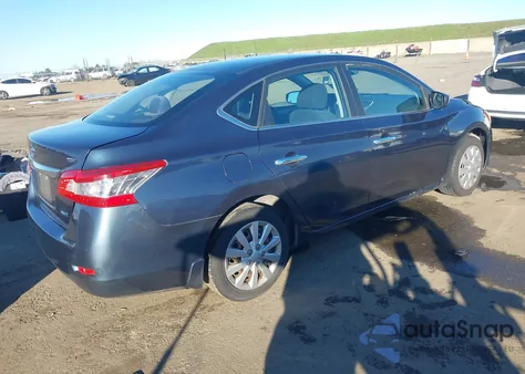 2013 Nissan Sentra Sv z USA, uszkodzony, nr VIN 1N4AB7AP9DN903796